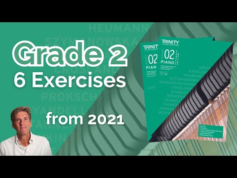 Trinity Grade 2 Piano (from 2021): 6 Exercises, Scales & Arpeggios