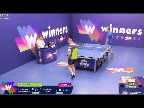 WINners CUP table 2  21.09 Zaitsev Aleksandr P -  Rudenko Ivan 13:00
