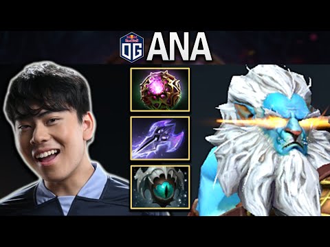 OG.ANA SMURF PHANTOM LANCER WITH 20 KILLS - DOTA 2 7.29 GAMEPLAY