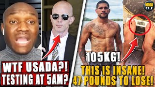 FRUSTRATED Kamaru Usman LASHES OUT at USADA! Pereira reveals his current weight,Conor MOCKED by fans