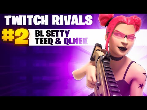 2ND PLACE IN FORTNITE TWITCH RIVALS 🏆 ($4500) w/ Teeq & Qlnek
