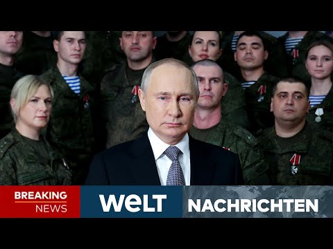 PUTINS KRIEG: Massive Kamikaze-Attacken! "Russland hat keine militärischen Ziele mehr" | WELT Stream