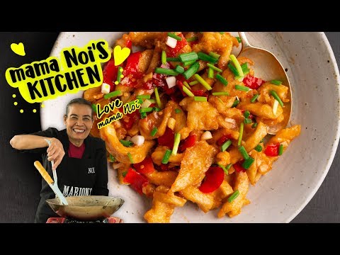 Mama Noi's Thai Three-Flavour Chicken: Sweet, Sour & Spicy Crispy Sauce Technique