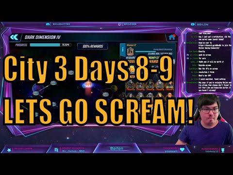 Dark Dimension 4 City 3 (Node 12) Days 8-9  - SCREAM READY! Marvel Strike Force