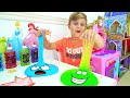 Diana And Roma Learn To Share Toys Funny Stories About Slime