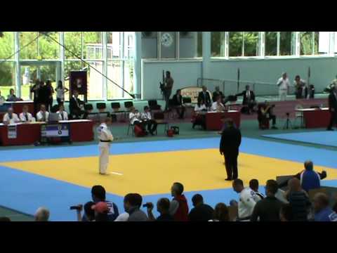 2011 Judo WC Veterans, BERNARDES (BRA) - VARAVVA (RUS) [M4-60kg]