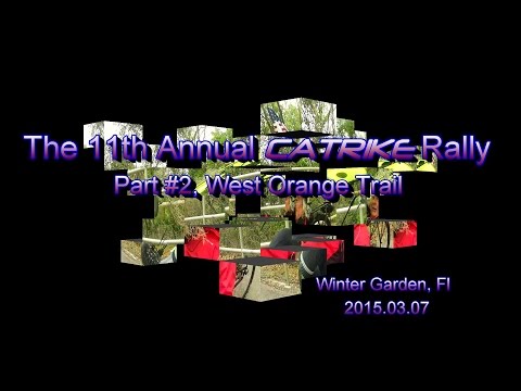 The 11th Annual Catrike Rally 2015-03-07, (2) recumbent trike tour, canopy