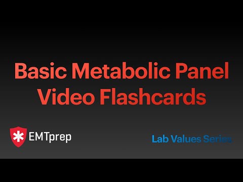 Lab Values - Basic Metabolic Panel - EMTprep.com