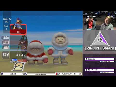 metroid (Ike) vs ALS | Drugfreechu (ICs) - Tripoint Smash 97 P+ Losers Quarters