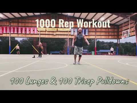 1000 Reps Full Body Workout