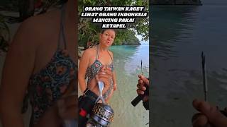 Download lagu ORANG TAIWAN KAGET LIHAT ORANG INDONEIA MANCING IKAN PAKAI KETAPEL mp3