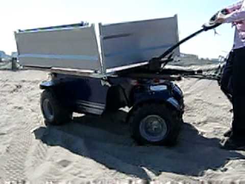 Zallys R6 Carrello elettrico 4 ruote motrici per spiaggia