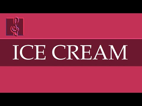 Guitar Mandolin Ukulele Banjo Chords Tutorial - BLACKPINK - Ice Cream (Sheet music - Guitar chords)