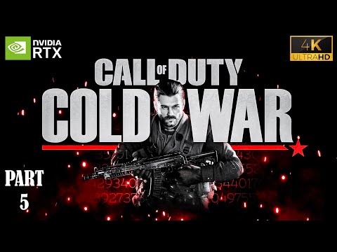 Call of Duty Black Ops Cold War Campaign Walkthrough Part 5 | Full Gameplay[4K 60FPS]