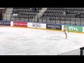 Loena Hendrickx FS Morning Practice Grand Prix De France 2022