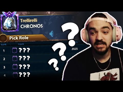 WHAT HAPPENED To My Masters Border Chronos? - Grandmasters Ranked Joust - Smite