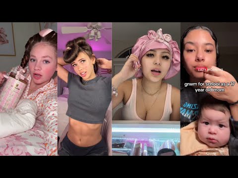 GRWM FOR SCHOOL 📚TIKTOK COMPILATION *grwm for school TikTok*#grwm #tiktokcompilation 