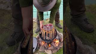 Download lagu Hope he is comfortable 🦀 #seafood #outdoorcooking #nature #firekitchen mp3