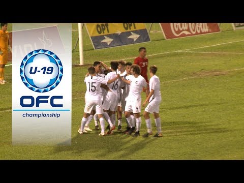 2018 OFC U-19 CHAMPIONSHIP - New Zealand v Tahiti Highlights