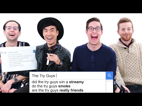 Try Guysがウェブで最も検索された質問に答えます。 (The Try Guys Answer the Web's Most Searched Questions | WIRED)