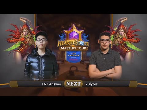 《爐石戰記》大師巡迴賽 洛杉磯站 - Day 3 總決賽 | TNCAnswer vs xBlyzes