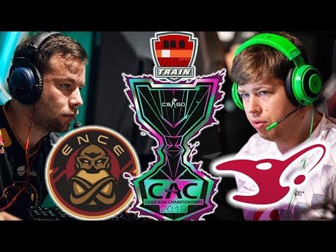 FINAL - ENCE vs Mousesports [Train] Highlights - CS:GO Asia Championships 2019