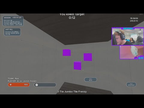 Kovaaks TOP 100 Jumbo Tile Frenzy