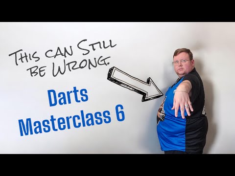 Darts Masterclass 6 - Handprint and straight release.