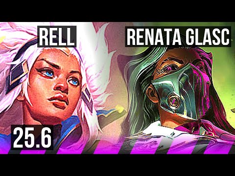 RELL & Jhin vs RENATA GLASC & Kai'Sa (SUP) | 0/1/21 | KR Master | 25.6