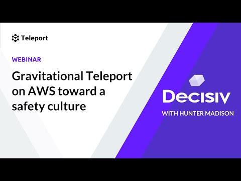 Teleport | DC DevOps Meetup | w/ Hunter Madison of Decisiv
