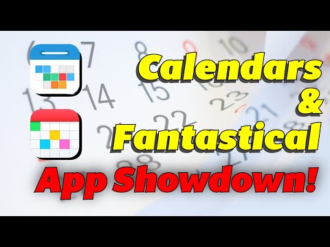 Calendars & Fantastical App Showdown!