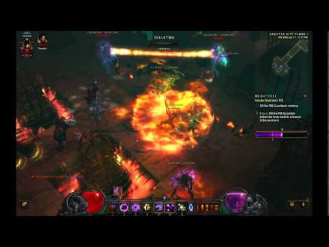 Diablo 3 RoS G-rift lvl 17 Wizard HARDCORE