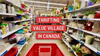 Thrifting Value Village In Canada | Vintage Home Decor 🇨🇦