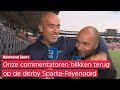 Spartaan Ruud van Os en Feyenoorder Sinclair Bischop analyseren stadsderby Sparta-Feyenoord
