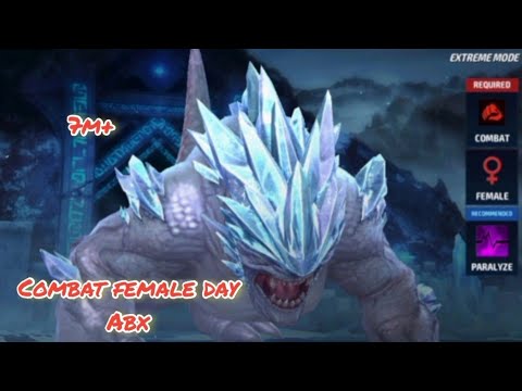 Combat female day abx.. 7m+