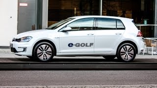 preview picture of video 'Volkswagen e-Golf Kurzpräsentation, Test & Infos'