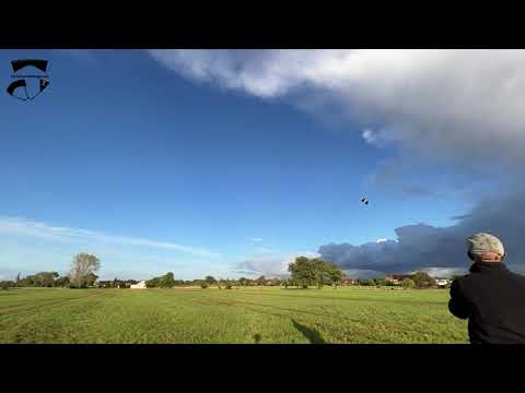 Spiderkites Neon im Schwachwind