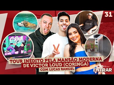 POD ENTRAR - Tour inédito pela mansão moderna de Victor Loud (Coringa) com Lucas Rangel
