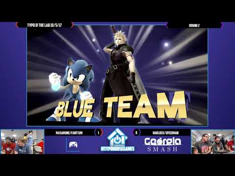 Typo @ The Lab 10/5/17 - Masamune/Fanttum vs Harlock/Speedman - Smash 4 Doubles Round 2