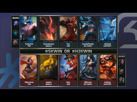 SK vs H2K Game 1 Highlights - SK GAMING vs H2K GAMING - Week 3 EU LCS SUMMER 2015