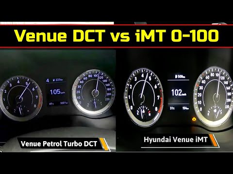 Hyundai Venue iMT vs DCT : Acceleration