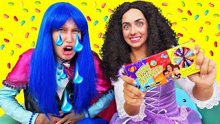 Guess the candy challenge for princesses! Family fun for kids. Disney princess videos for kids.