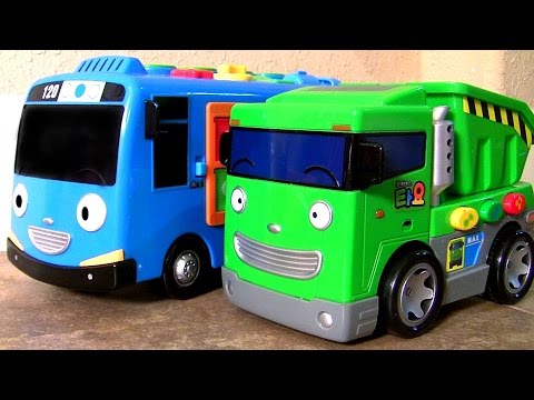 맥스덤프트럭 Max Dump Truck Talking Toy with Tayo the Little Bus Disney Cars 꼬마버스친구들세트 꼬마버스타요 (깜짝 계란 장난감)