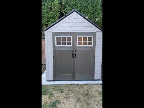 Assembly: Rubbermaid 7x7 Storage Shed
