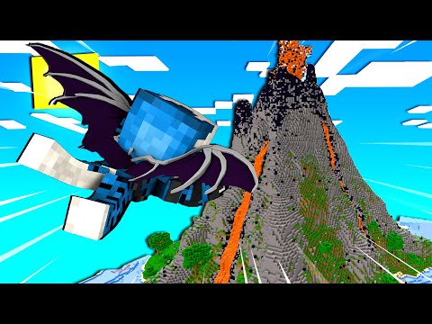 HO TROVATO UN VULCANO NELLA MODCRAFT - MINECRAFT ITA