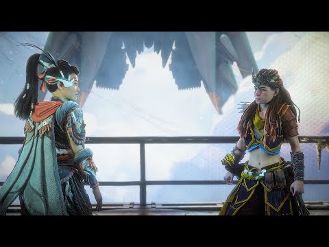 Aloy reveals the truth about Nemesis to Seyka - BURNING SHORES (PS5)
