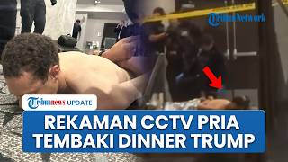 Rekaman CCTV Pria Tembaki Acara Makan Malam Donald Trump Lari Terobos Secret Service, Ini Sosoknya