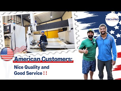 American Customers Rave about 4 Axis ATC Foam CNC
