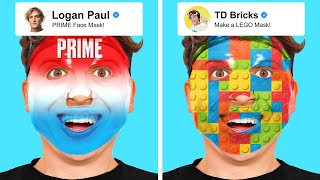 I Made Custom Face Masks For YouTubers