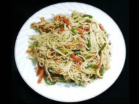 Chowmein | Vegetable Noodles Recipe (वेजिटेबल नूडल्स) | How to make Chow mein by Kiran's Recipe